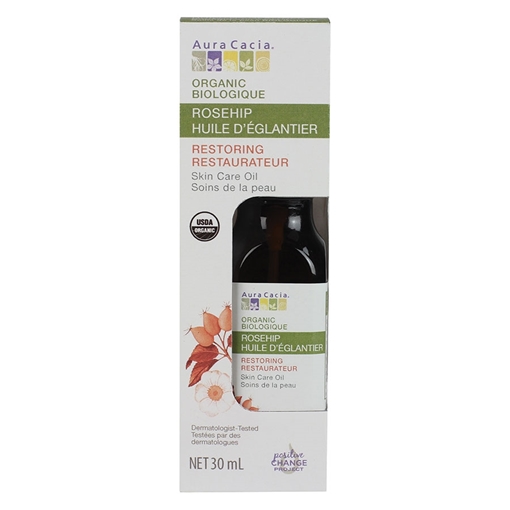 Picture of Aura Cacia Aura Cacia Organic Rosehip Skin Care Oil (Boxed), 30ml
