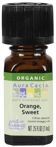 Picture of Aura Cacia Aura Cacia Organic Sweet Orange Essential Oil, 7.4ml
