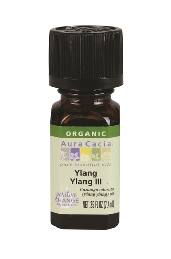 Picture of Aura Cacia Aura Cacia Organic Ylang Ylang III Essential Oil, 7.4ml
