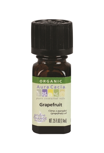 Picture of Aura Cacia Aura Cacia Organic Grapefruit Essential Oil, 7.4ml
