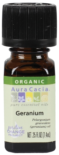 Picture of Aura Cacia Aura Cacia Organic Geranium Essential Oil, 7.4ml