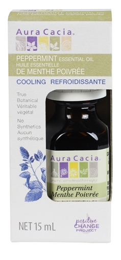 Picture of Aura Cacia Aura Cacia Peppermint Essential Oil (Boxed), 15ml