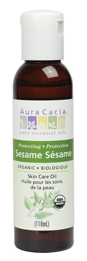 Picture of Aura Cacia Aura Cacia Organic Sesame Skin Care Oil, 118ml