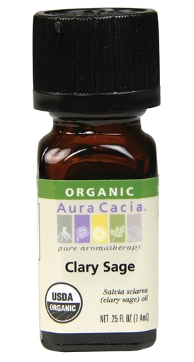 Picture of Aura Cacia Aura Cacia Organic Clary Sage Essential Oil, 7.4ml