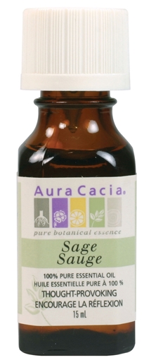 Picture of Aura Cacia Aura Cacia Sage Essential Oil, 15ml