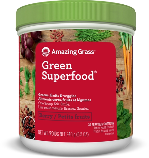 Picture of Amazing Grass Amazing Grass Green SuperFood, Berry 240g