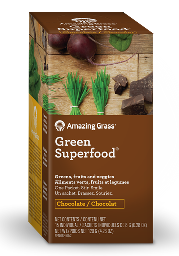 Picture of Amazing Grass Green SuperFood Chocolate, 15x8g