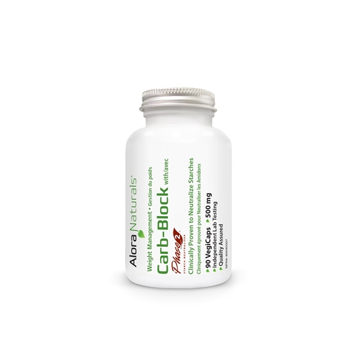 Picture of Alora Naturals Alora Naturals Carb Block with Phase 2™, 90 Capsules