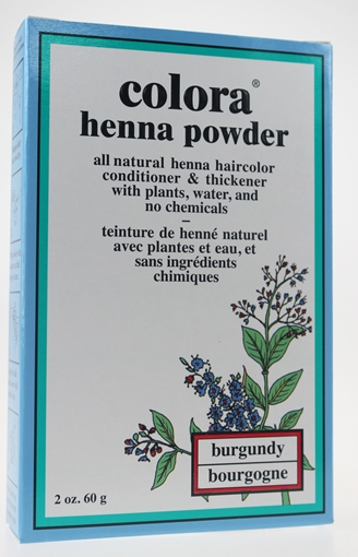 Picture of Colora Henna Colora Henna Powder, Burgundy 60g