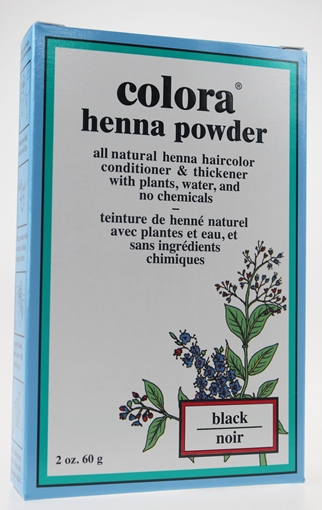 Picture of Colora Henna Colora Henna Powder, Black 60g