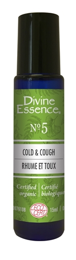 Picture of Divine Essence Divine Essence  Roll On Cold & Cough Remedy No. 5, 15ml