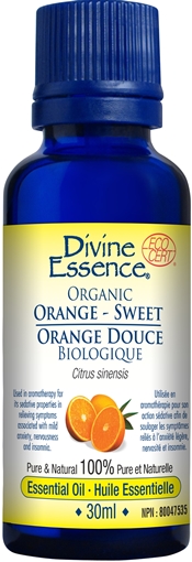 Picture of Divine Essence Divine Essence Orange Sweet (Organic), 30ml