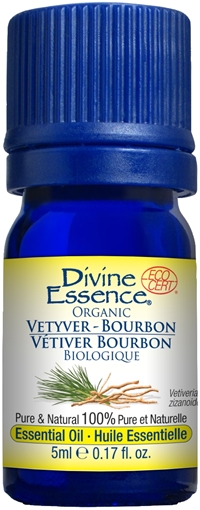 Picture of Divine Essence Divine Essence Organic Vetiver Bourbon, 5ml
