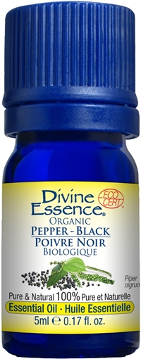 Picture of Divine Essence Divine Essence Pepper-Black (Organic), 5ml