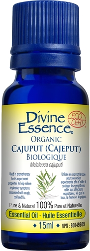 Picture of Divine Essence Divine Essence Cajuput (Cajeput) (Organic), 15ml