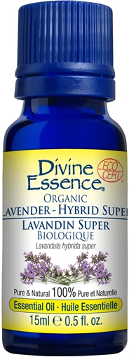 Picture of Divine Essence Divine Essence Lavender Hybrid Super (Organic),  15ml