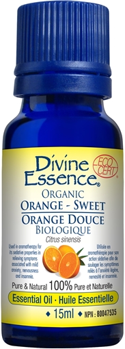 Picture of Divine Essence Divine Essence Orange - Sweet (Organic), 15ml