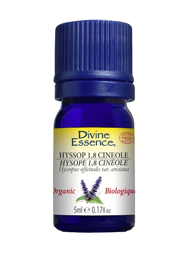 Picture of Divine Essence Divine Essence Hysope 1.8 Cineole  (Organic), 5ml