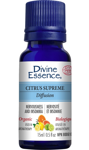 Picture of Divine Essence Divine Essence Citrus Supreme-Blend (Organic), 15ml