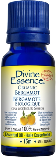 Picture of Divine Essence Divine Essence Bergamot (Organic),  15ml