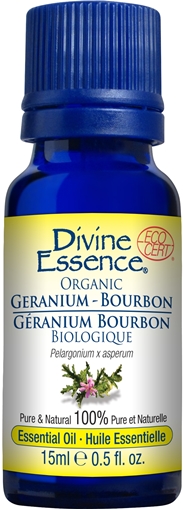 Picture of Divine Essence Divine Essence Geranium Bourbon (Organic), 15ml