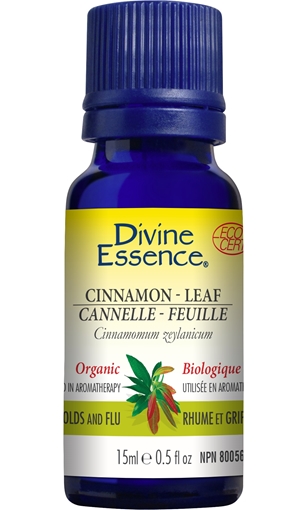 Picture of Divine Essence Divine Essence Cinnamon Leaf Organic Essential Oil, 15ml