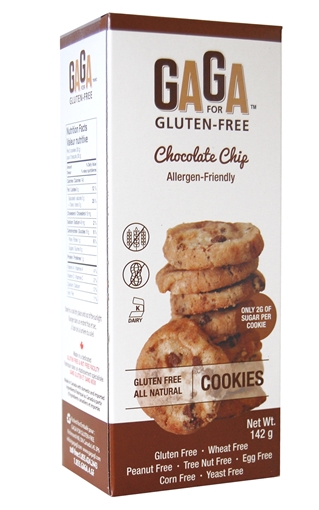 Picture of GAGA for Gluten-Free GAGA for Gluten-Free Chocolate Chip Cookies, 142g