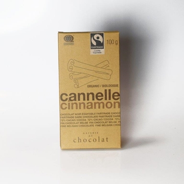 Picture of  Fairtrade Dark Chocolate Cinnamon Bar, 8x100g