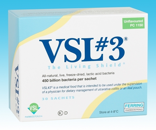 Picture of Ferring Inc Ferring VSL#3 Lactic Acid Bacteria, Unflavoured 30 Satchets