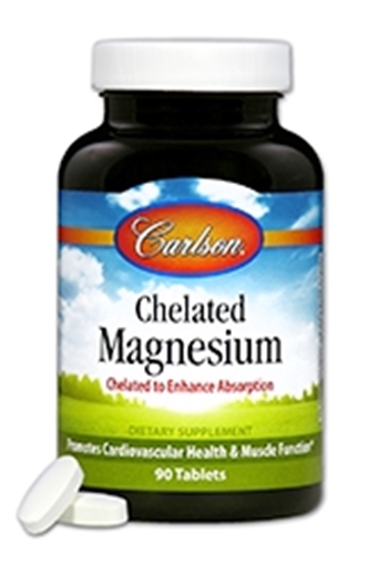 Picture of Carlson Laboratories Carlson Chelated Magnesium, 180 Tablets