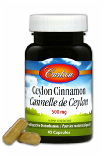 Picture of Carlson Laboratories Carlson Ceylon Cinnamon, 45 Capsules
