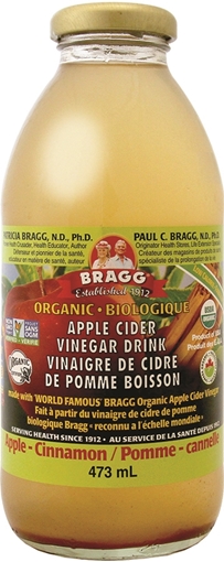 Picture of Bragg Live Foods Bragg Apple Cider Vinegar Drink, Apple Cinnamon 473ml