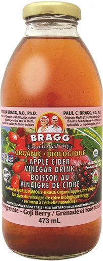 Picture of Bragg Live Foods Bragg Apple Cider Vinegar Drink, Pomegranate-Goji 473ml
