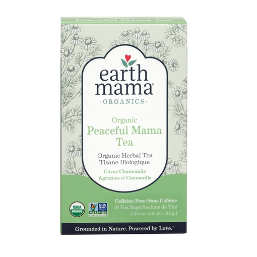 Picture of Earth Mama Earth Mama Peaceful Mama Tea, 16 Bags