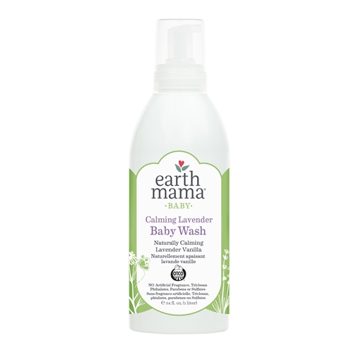 Picture of Earth Mama Calming Lavender Baby Wash, 1L