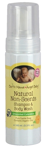 Picture of Earth Mama Earth Mama Baby Wash, Natural Non-Scents 160ml