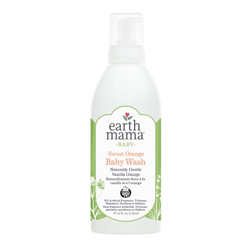 Picture of Earth Mama Sweet Orange Baby Wash, 1L