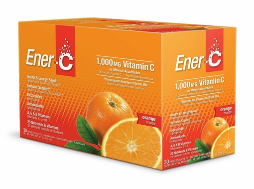 Picture of Ener-C Ener-C 1,000mg Vitamin C Drink Mix, Orange 30 Pack