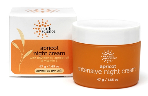 Picture of Earth Science Earth Science Night Cream with Vitamin E, Apricot 47g