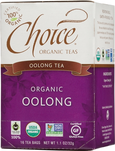 Picture of Choice Organic Teas Choice Organic Oolong Tea, 16 Bags