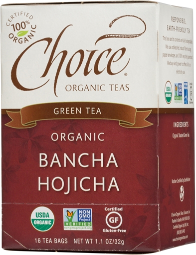 Picture of Choice Organic Teas Choice Organic Bancha Hojicha Tea, 16 Bags