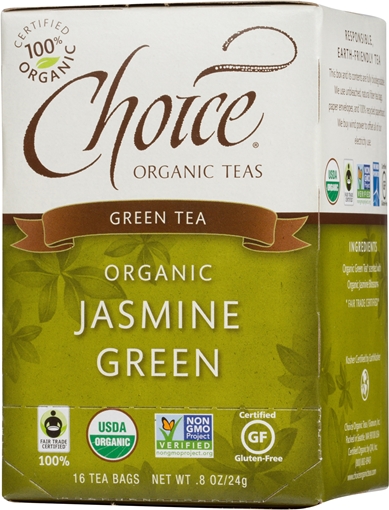 Picture of Choice Organic Teas Choice Organic Jasmine Green Tea, 16 Bags