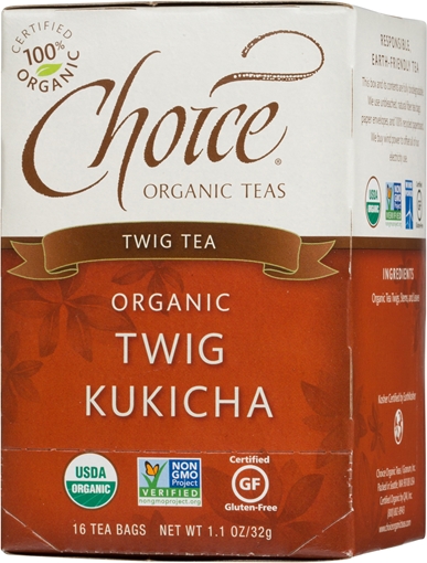 Picture of Choice Organic Teas Choice Organic Twig Kukicha Tea, 16 Bags