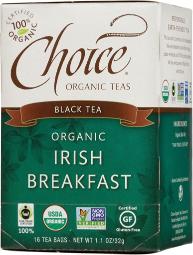Picture of Choice Organic Teas Choice Organic Irish Breakfast Tea, 16 Bags