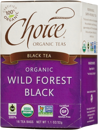 Picture of Choice Organic Teas Choice Organic Wild Forest Black Tea, 16 Bags