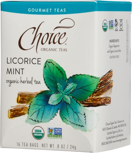 Picture of Choice Organic Teas Choice Organic Licorice Mint Tea, 16 Bags