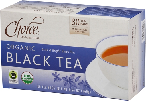 Picture of Choice Organic Teas Choice Organic Black Tea Value Pack, 80 Bags