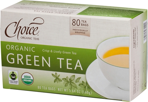 Picture of Choice Organic Teas Choice Organic Green Tea Value Pack, 80 Bags