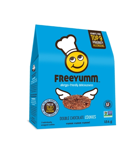 Picture of FreeYumm Double Chocolate Cookie, 6x154g