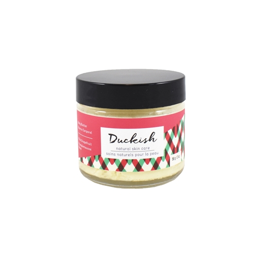 Picture of Duckish Natural Skin Care Duckish Natural Skin Care Body Butter, Pink Grapefruit 58g